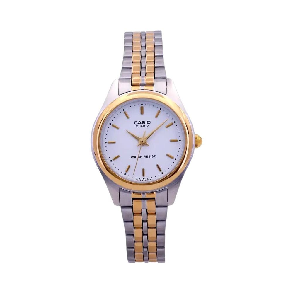 Casio Women's Chain Analog Watch, LTP-1129G-7ARDF