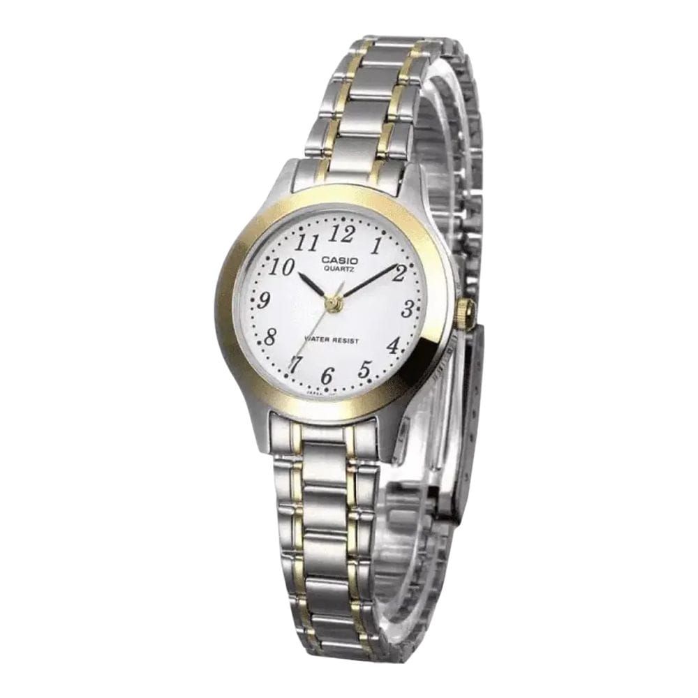 Casio Women's Chain Analog Watch, LTP-1128G-7BRDF