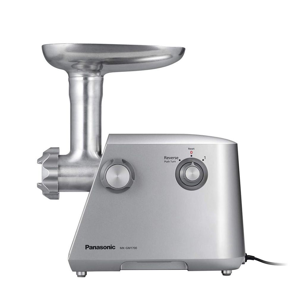 Panasonic Meat Grinder, 1700W, MK-GM1700, Silver, Japan Blade