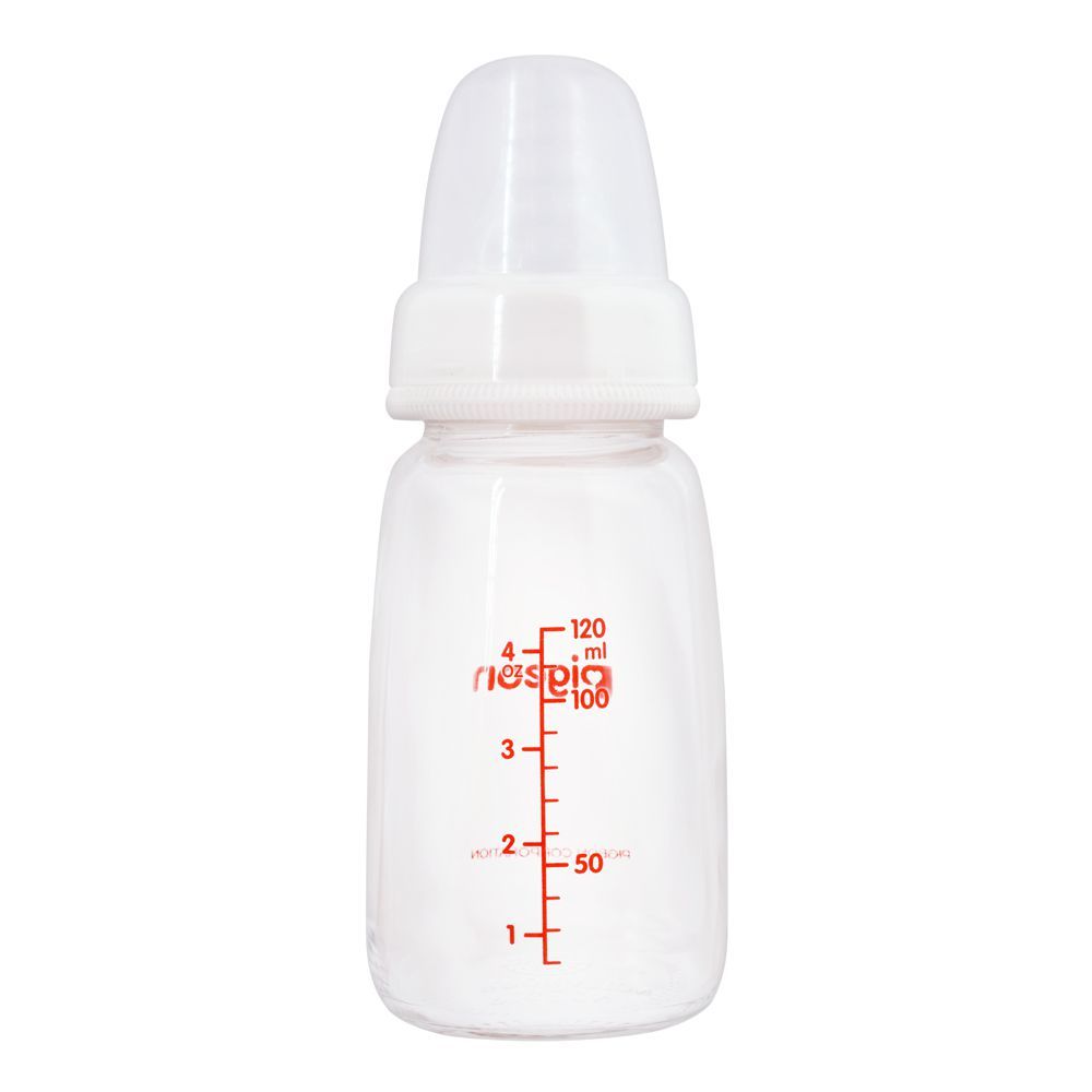 Pigeon Peristaltic Nipple Glass Bottle 120ml A-480