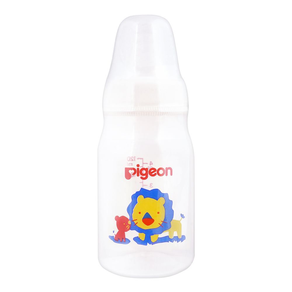 Pigeon Peristaltic Nipple Round Nursing Bottle, 120ml, A-26375