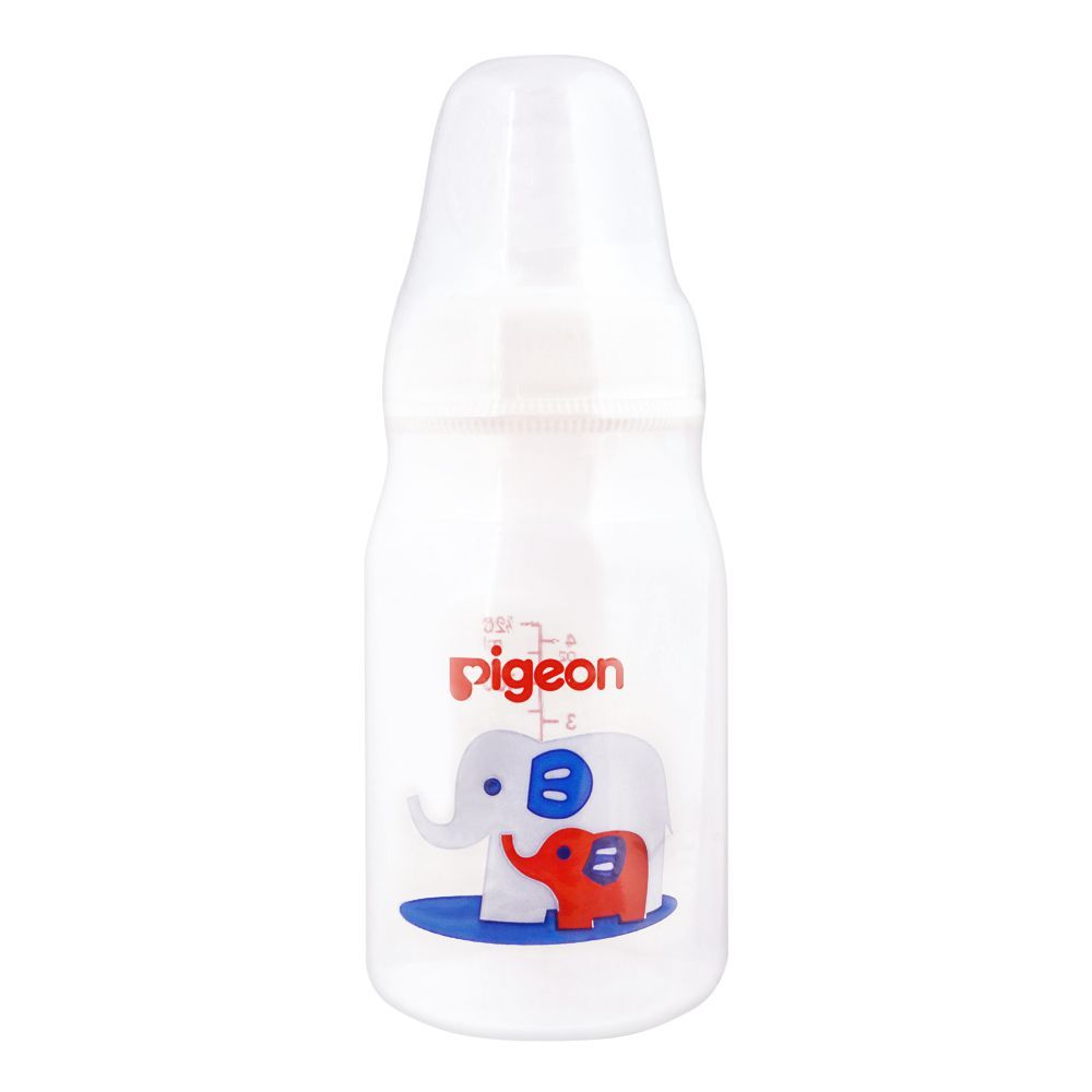 Pigeon Peristaltic Nipple Round Nursing Bottle, 120ml, A-26376
