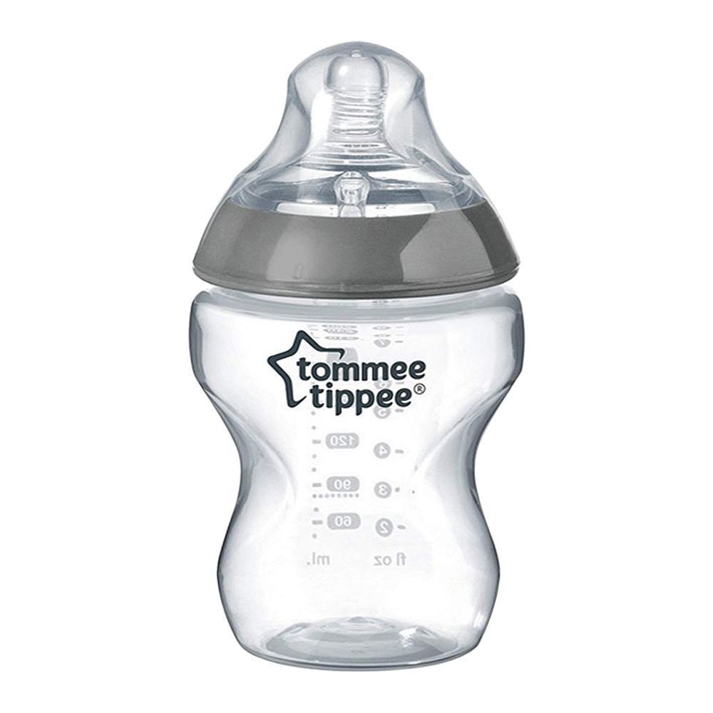 Tommee Tippee Closer To Nature PP Feeding Bottle, 0m+, 260ml/9oz, 422533/38
