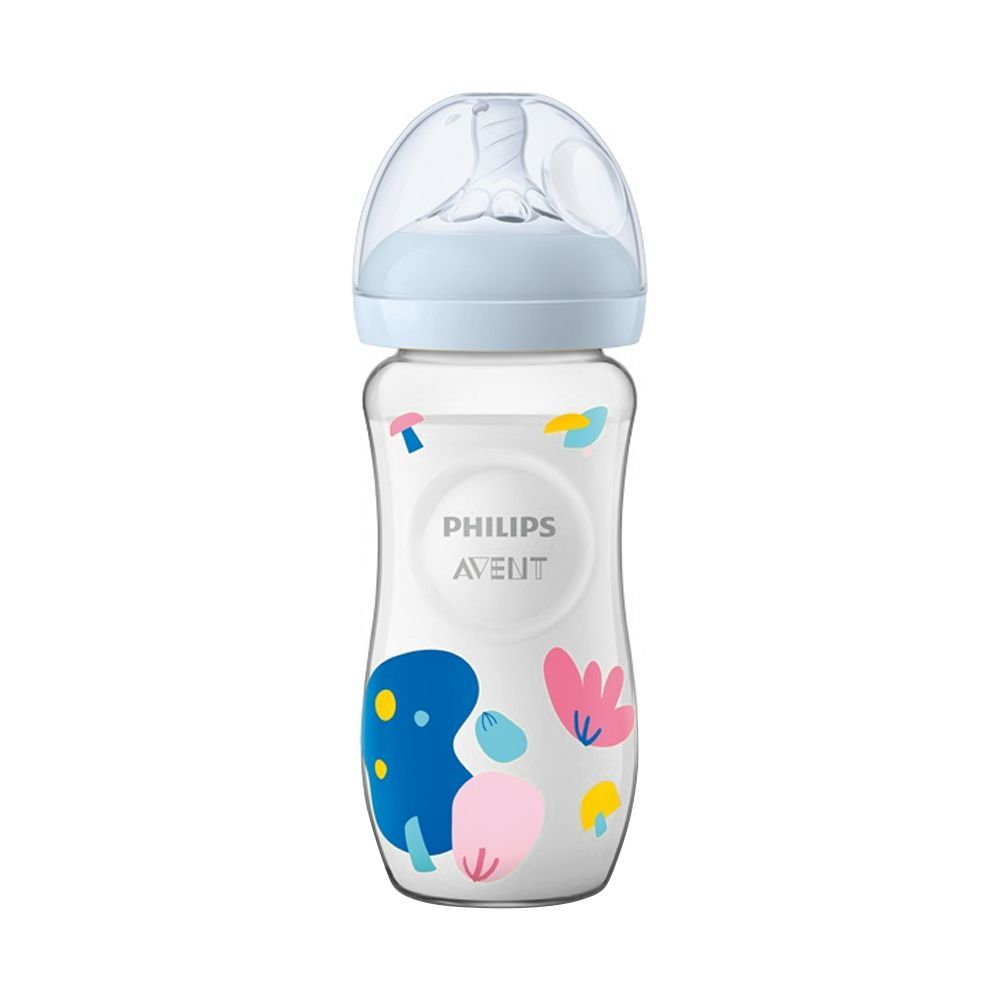 Avent Natural Wide Neck PPSU Feeding Bottle, 6m+, 330ml, SCF583/10